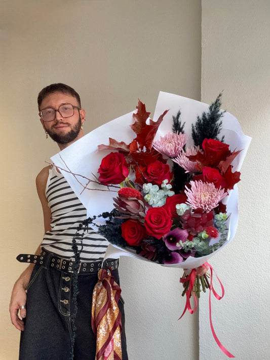 RED & BLACK BLEND (M)