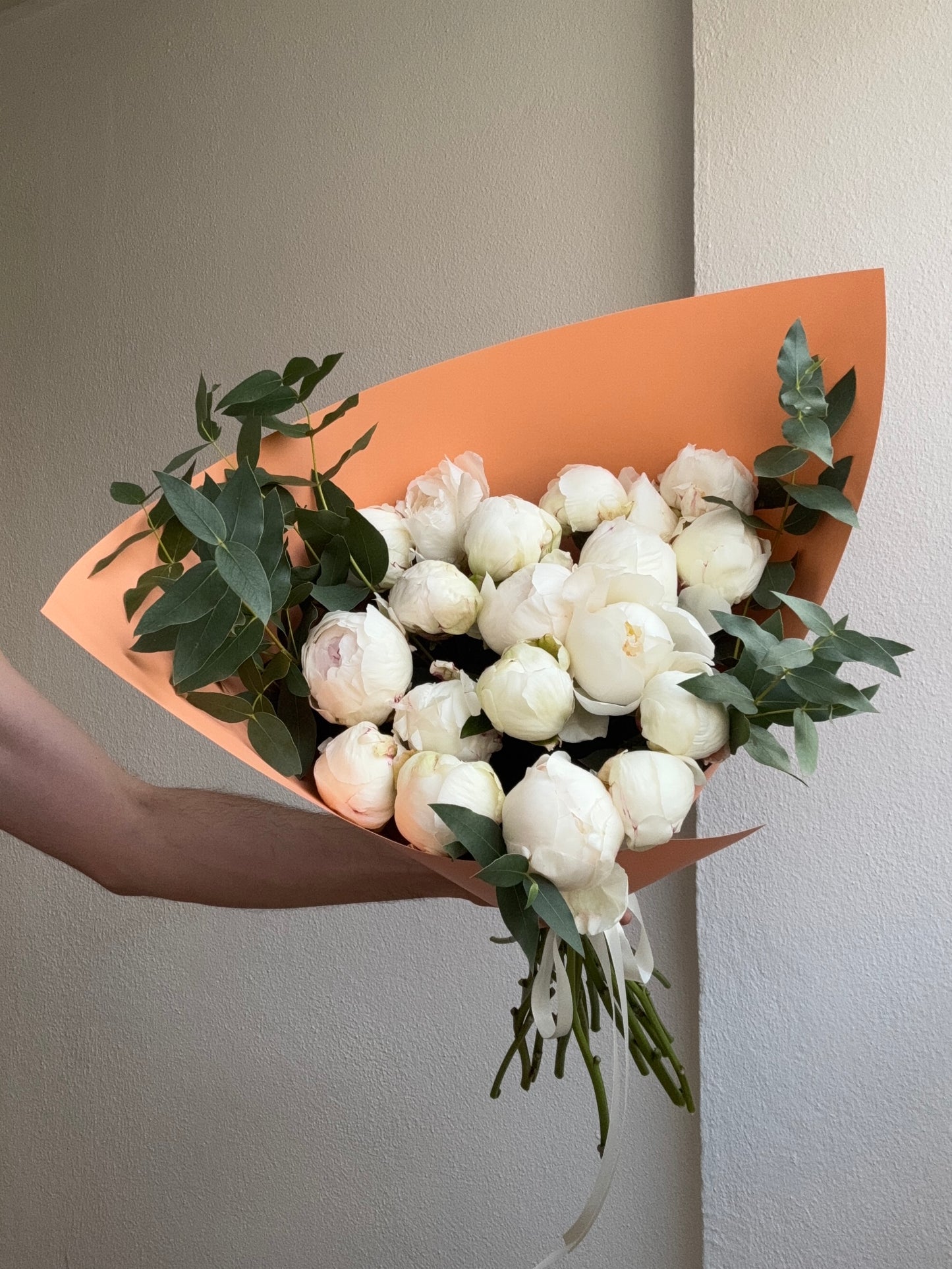 MONO OF WHITE PEONIAS (L)