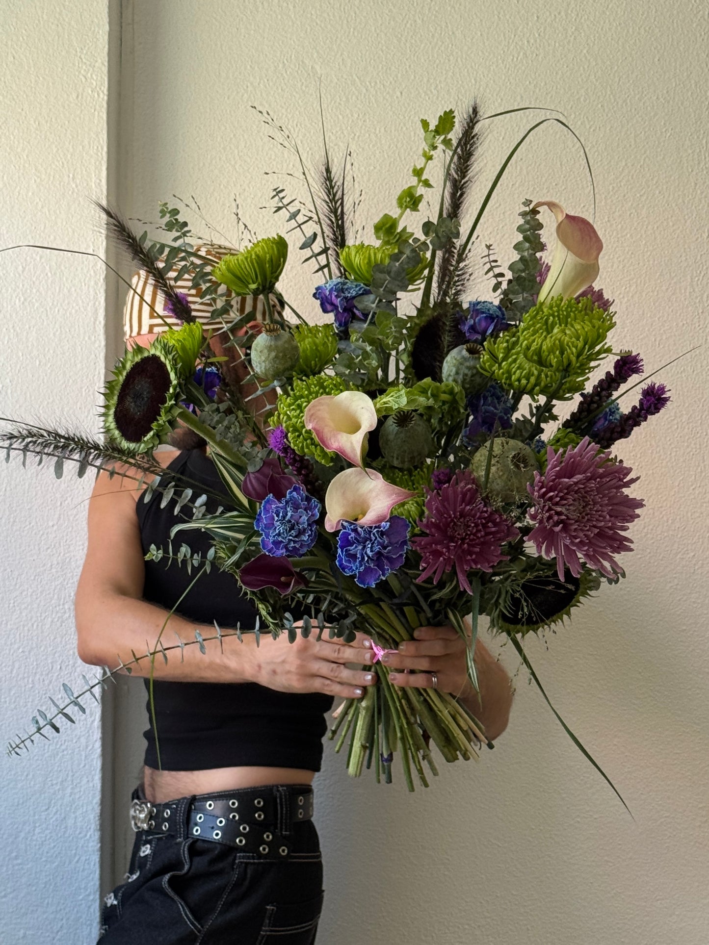 INTERIOR PURPLE & GREEN BLEND (L)