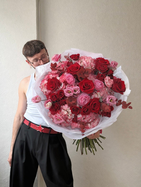 RED & PINK BLEND (L)