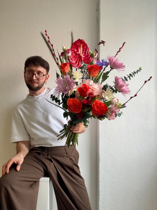 RED & PURPLE BLEND (M)