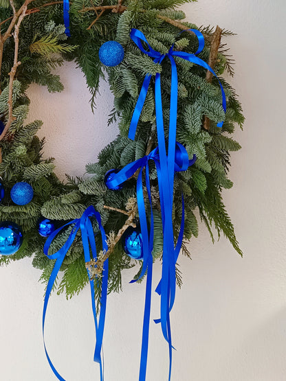 CHRISTMAS WREATH | BLUE EDITION