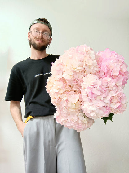 CLOUD OF PINK HORTENSIAS (M)